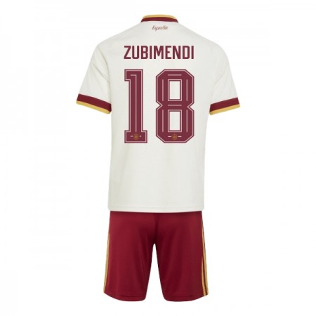 Maillot Espagne Zubimendi 18 Enfant Exterieur Coupe du Monde 2026