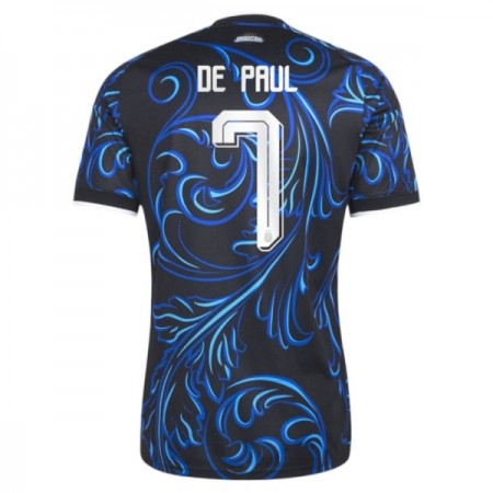 Maillot Argentine De Paul 7 Exterieur Coupe du Monde 2026
