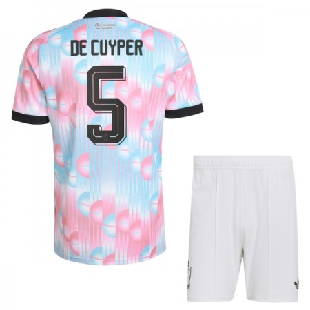 Maillot Belgique De Cuyper 5 Enfant Exterieur Coupe du Monde 2026 Maillot Belgique De Cuyper 5 Enfant Exterieur Coupe du Monde 2026