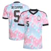 Maillot Belgique De Cuyper 5 Exterieur Coupe du Monde 2026
