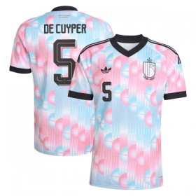 Maillot Belgique De Cuyper 5 Exterieur Coupe du Monde 2026