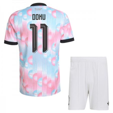 Maillot Belgique Doku 11 Enfant Exterieur Coupe du Monde 2026