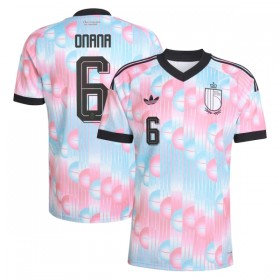 Maillot Belgique Onana 6 Exterieur Coupe du Monde 2026