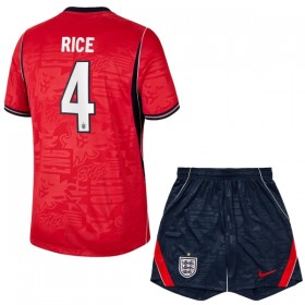 Maillot Angleterre Rice 4 Enfant Exterieur Coupe du Monde 2026