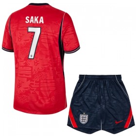 Maillot Angleterre Saka 7 Enfant Exterieur Coupe du Monde 2026