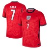 Maillot Angleterre Saka 7 Exterieur Coupe du Monde 2026