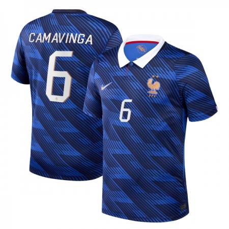 Maillot France Camavinga 6 Domicile Coupe du Monde 2026