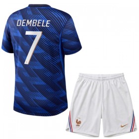 Maillot France O. Dembele 7 Enfant Domicile Coupe du Monde 2026