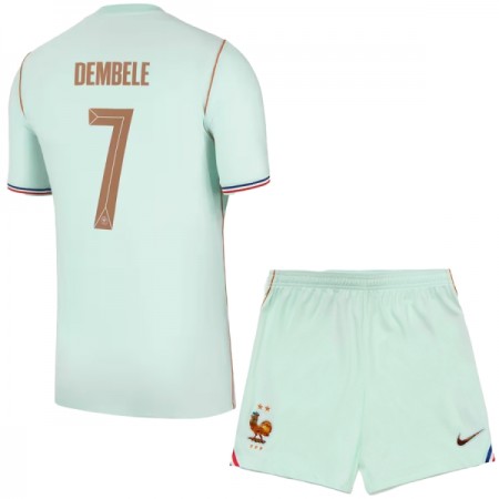 Maillot France O. Dembele 7 Enfant Exterieur Coupe du Monde 2026