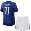 Maillot France Olise 11 Enfant Domicile Coupe du Monde 2026