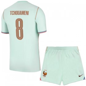 Maillot France Tchouameni 8 Enfant Exterieur Coupe du Monde 2026