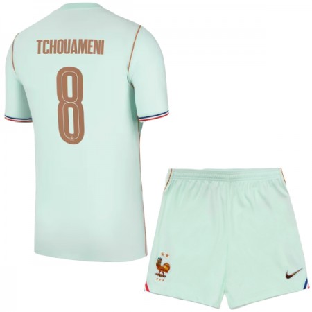 Maillot France Tchouameni 8 Enfant Exterieur Coupe du Monde 2026