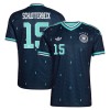 Maillot Allemagne N. Schlotterbeck 15 Exterieur Coupe du Monde 2026