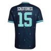 Maillot Allemagne N. Schlotterbeck 15 Exterieur Coupe du Monde 2026
