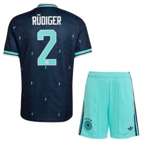 Maillot Allemagne Rudiger 2 Enfant Exterieur Coupe du Monde 2026