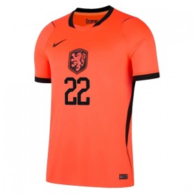 Maillot Hollande Dumfries 22 Domicile Coupe du Monde 2026