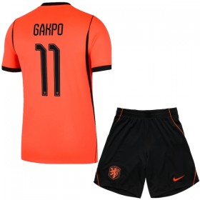 Maillot Hollande Gakpo 11 Enfant Domicile Coupe du Monde 2026