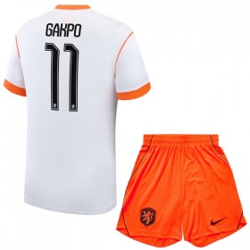 Maillot Hollande Gakpo 11 Enfant Exterieur Coupe du Monde 2026