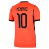 Maillot Hollande Memphis 10 Domicile Coupe du Monde 2026