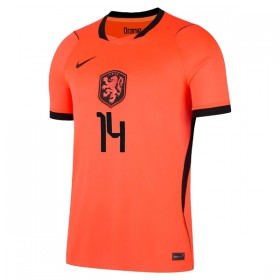 Maillot Hollande Reijnders 14 Enfant Domicile Coupe du Monde 2026