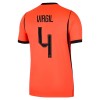 Maillot Hollande Virgil 4 Enfant Domicile Coupe du Monde 2026