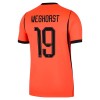 Maillot Hollande Weghorst 19 Domicile Coupe du Monde 2026