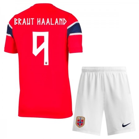 Maillot Norvège Haaland 9 Enfant Domicile Coupe du Monde 2026