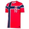 Maillot Norvège Odegaard 10 Enfant Domicile Coupe du Monde 2026