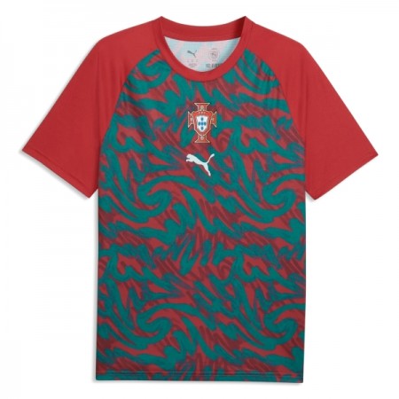 Maillot Portugal Pre-Match Coupe du Monde 2026 Rouge
