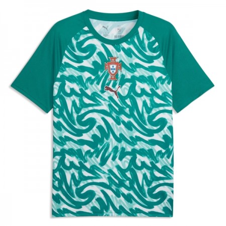 Maillot Portugal Pre-Match Coupe du Monde 2026 Verte Maillot Portugal Pre-Match Coupe du Monde 2026 Verte