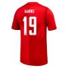 Maillot Canada Davies 19 Domicile Coupe du Monde 2026