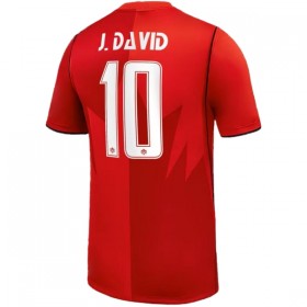 Maillot Canada J. David 10 Domicile Coupe du Monde 2026