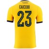 Maillot Equateur Caicedo 23 Domicile Coupe du Monde 2026