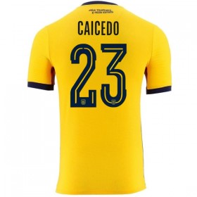 Maillot Equateur Caicedo 23 Domicile Coupe du Monde 2026