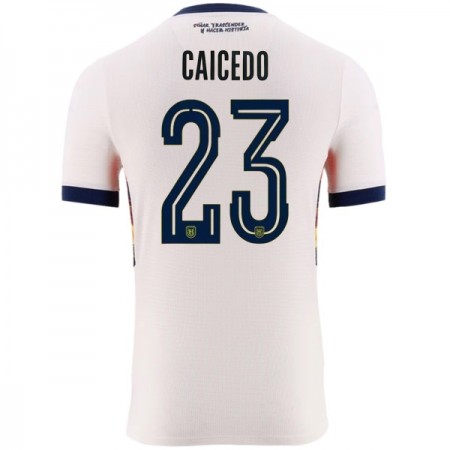 Maillot Equateur Caicedo 23 Troisieme Coupe du Monde 2026