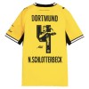 Maillot Borussia Dortmund N. Schlotterbeck 4 Domicile 2026-27 Maillot Borussia Dortmund N. Schlotterbeck 4 Domicile 2026-27