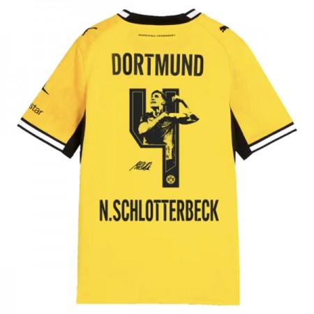 Maillot Borussia Dortmund N. Schlotterbeck 4 Domicile 2026-27 Maillot Borussia Dortmund N. Schlotterbeck 4 Domicile 2026-27
