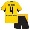 Maillot Borussia Dortmund N. Schlotterbeck 4 Enfant Domicile 2026-27