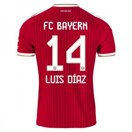 Maillot FC Bayern Munich Luis Diaz 14 Domicile 2026-27