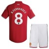 Maillot Manchester United B. Fernandes 8 Enfant Domicile 2026-27