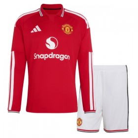 Maillot Manchester United Enfant Domicile 2026-27 Manche Longue