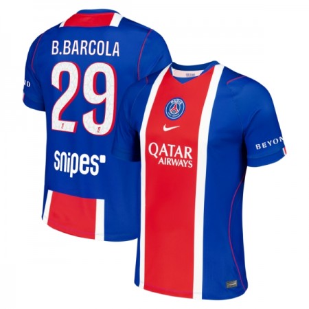 Maillot Paris Saint Germain Bradley Barcola 29 Domicile 2026-27