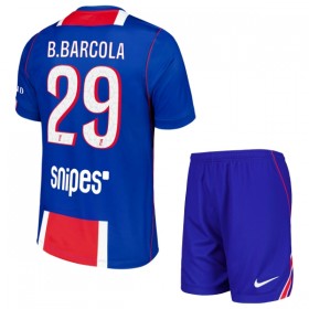 Maillot Paris Saint Germain Bradley Barcola 29 Enfant Domicile 2026-27