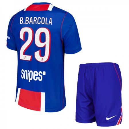 Maillot Paris Saint Germain Bradley Barcola 29 Enfant Domicile 2026-27