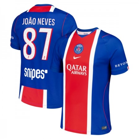 Maillot Paris Saint Germain Joao Neves 87 Domicile 2026-27 Maillot Paris Saint Germain Joao Neves 87 Domicile 2026-27