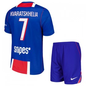 Maillot Paris Saint Germain Kvaratskhelia 7 Enfant Domicile 2026-27