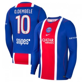Maillot Paris Saint Germain O. Dembele 10 Domicile 2026-27 Manche Longue