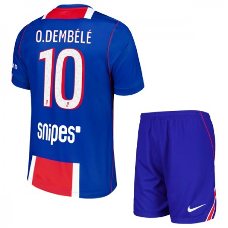 Maillot Paris Saint Germain O. Dembele 10 Enfant Domicile 2026-27