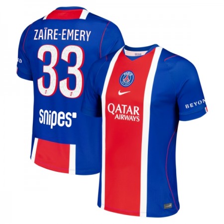 Maillot Paris Saint Germain Zaire Emery 33 Domicile 2026-27