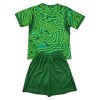 Maillot Brésil Gardien Enfant Domicile Coupe du Monde 2026 Verte